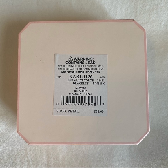 Juicy Couture Charm Bracelet with Purple Stone - Picture 5 of 5